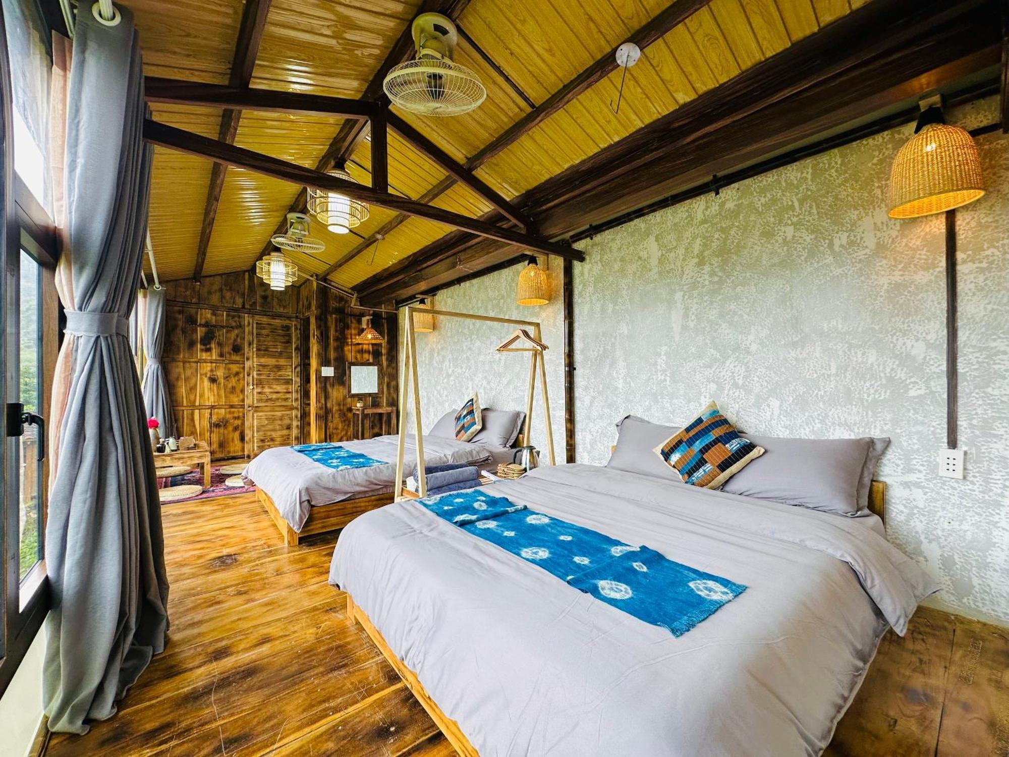 Khoi Homestay And Restaurant Loung Co Exterior foto