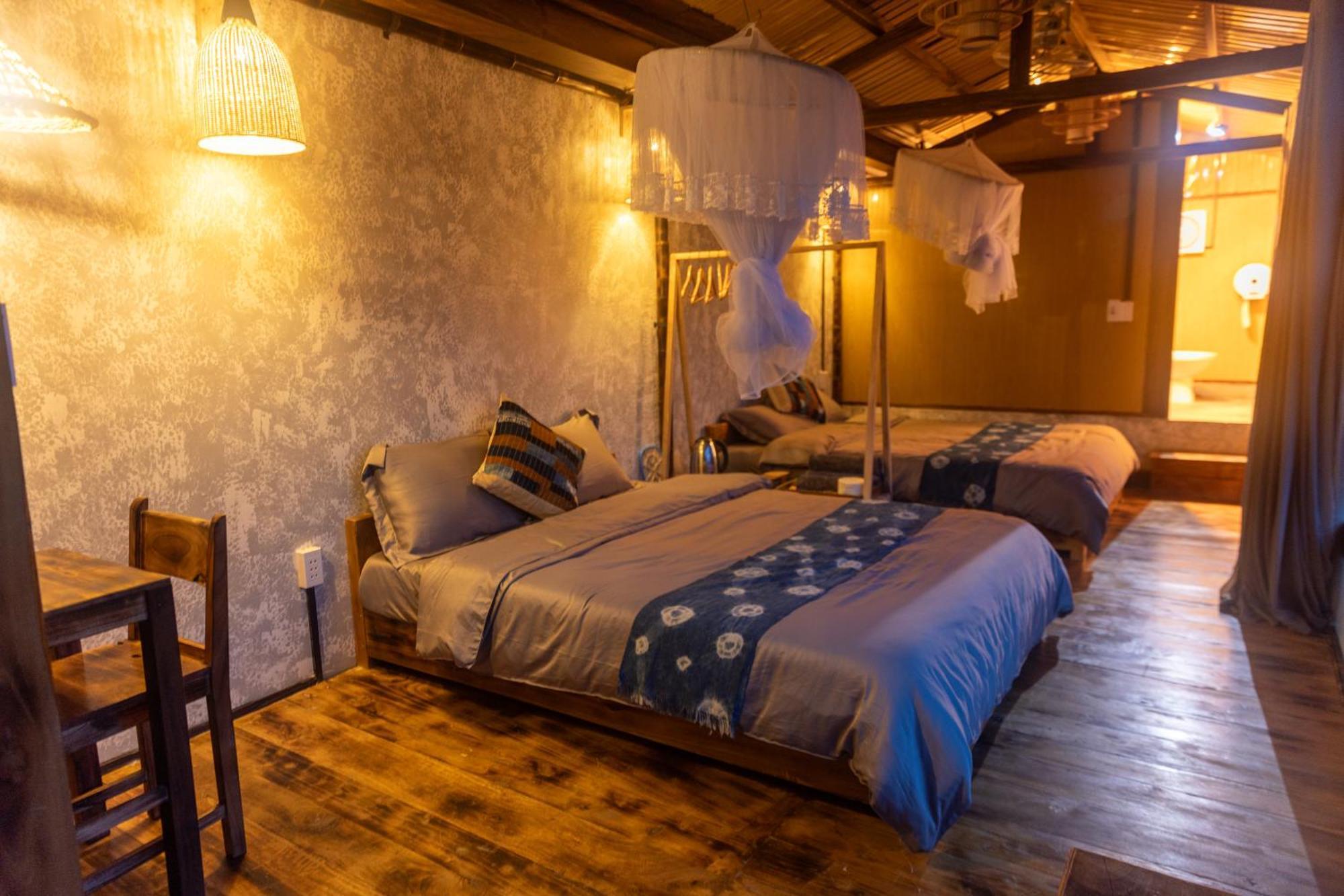 Khoi Homestay And Restaurant Loung Co Exterior foto